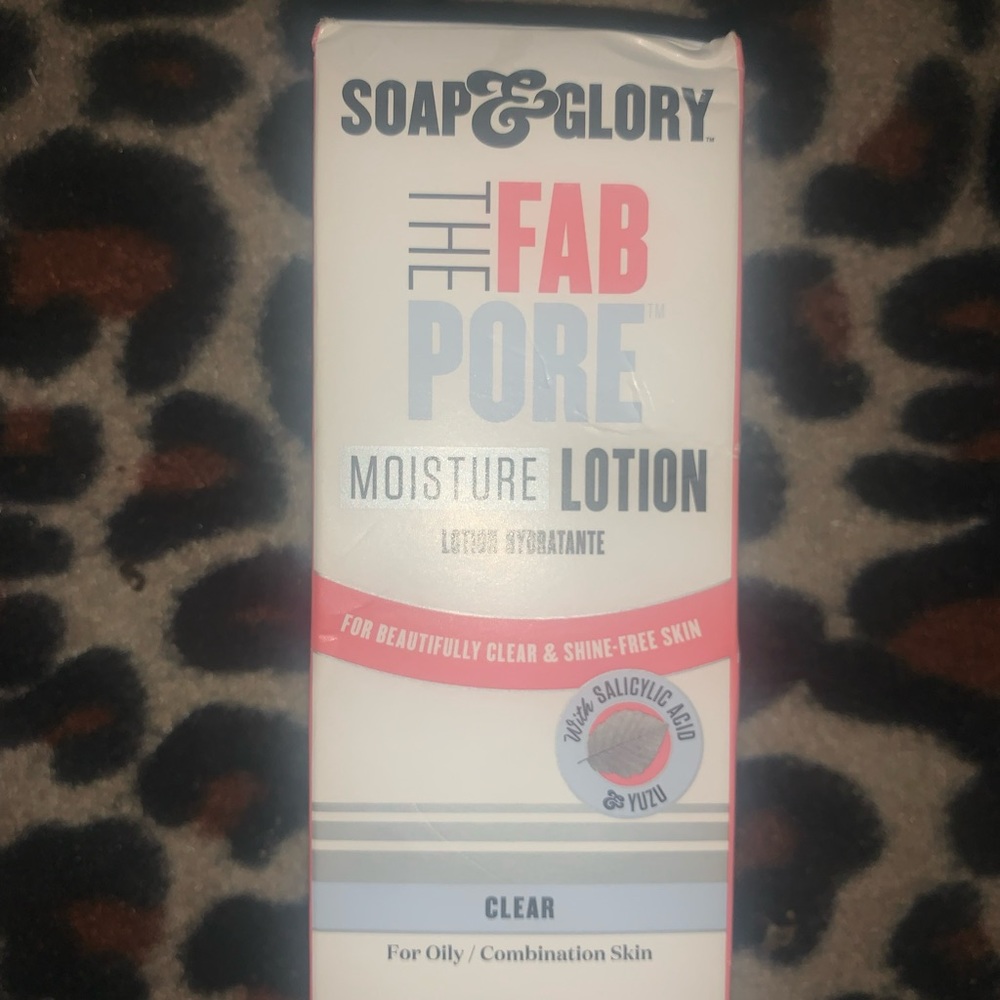 Soap&glory the fab pore moisture lotion with salicylic acid and yuzu
